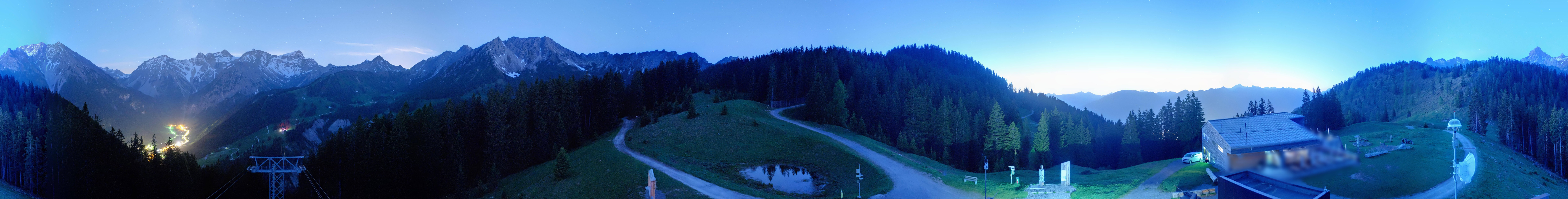 Archived image Webcam Panoramic view valley "Brandnertal", Vorarlberg