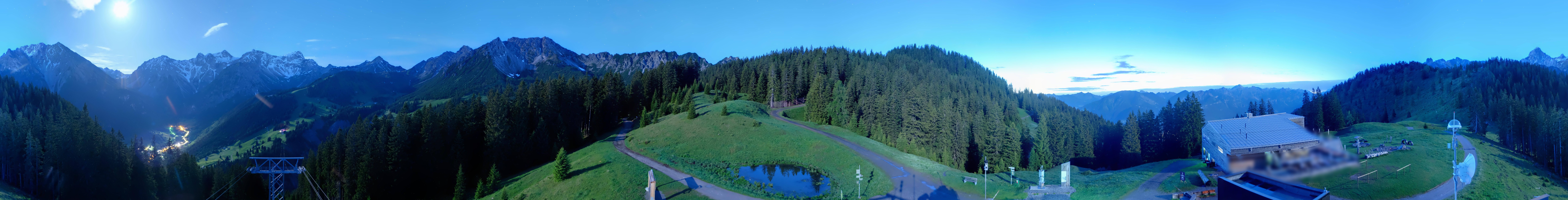 Archiv Foto Webcam Panoramablick Brandnertal, Vorarlberg