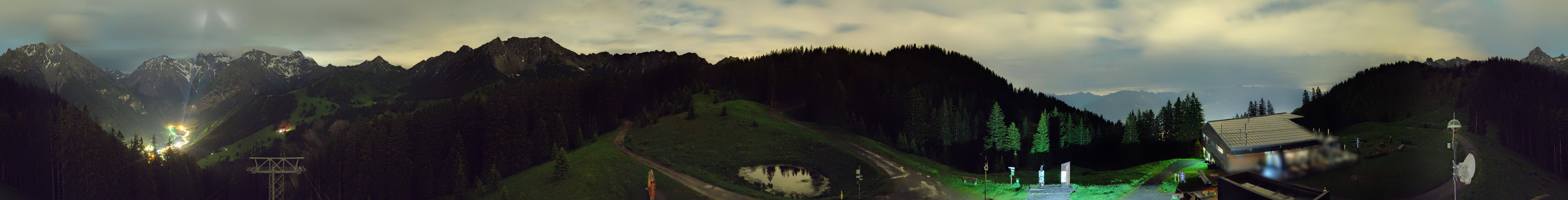 Archiv Foto Webcam Panoramablick Brandnertal, Vorarlberg
