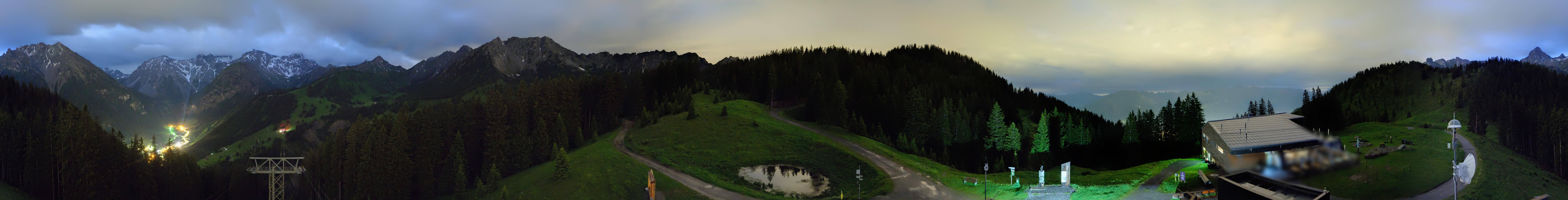 Archiv Foto Webcam Panoramablick Brandnertal, Vorarlberg