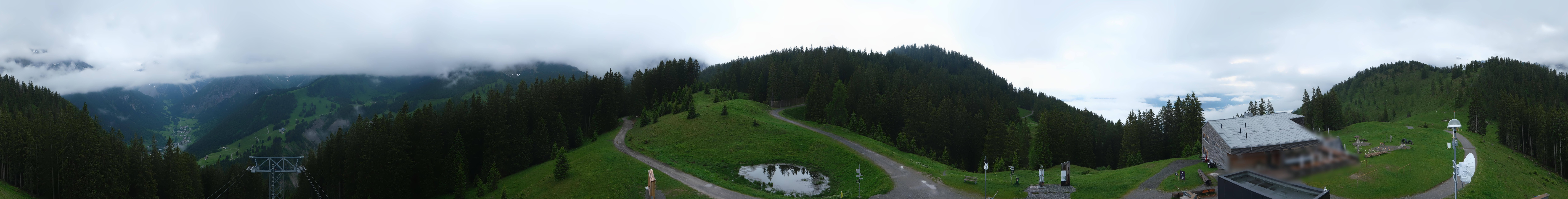 Archiv Foto Webcam Panoramablick Brandnertal, Vorarlberg