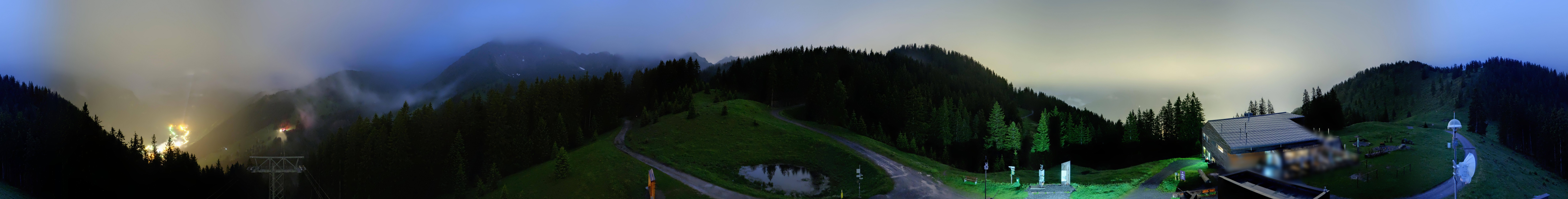 Archived image Webcam Panoramic view valley "Brandnertal", Vorarlberg