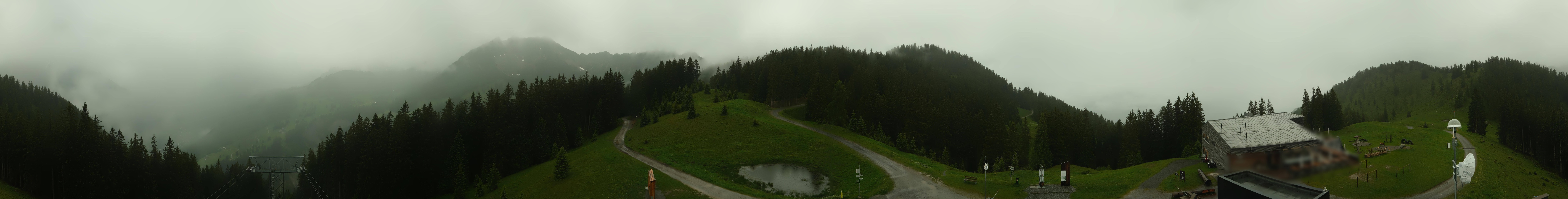 Archived image Webcam Panoramic view valley "Brandnertal", Vorarlberg