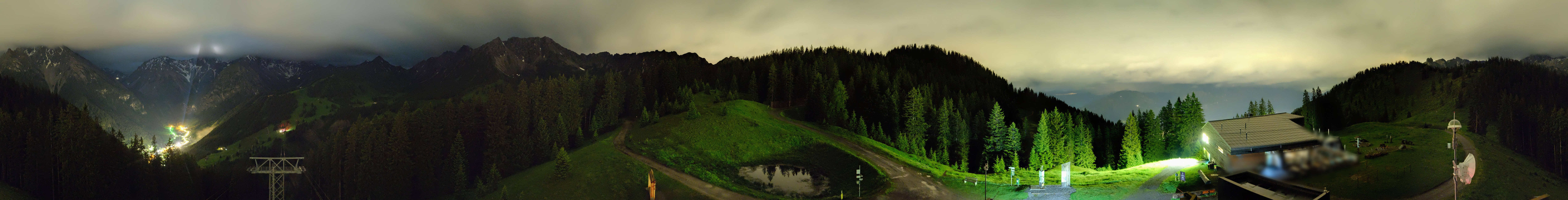 Archiv Foto Webcam Panoramablick Brandnertal, Vorarlberg