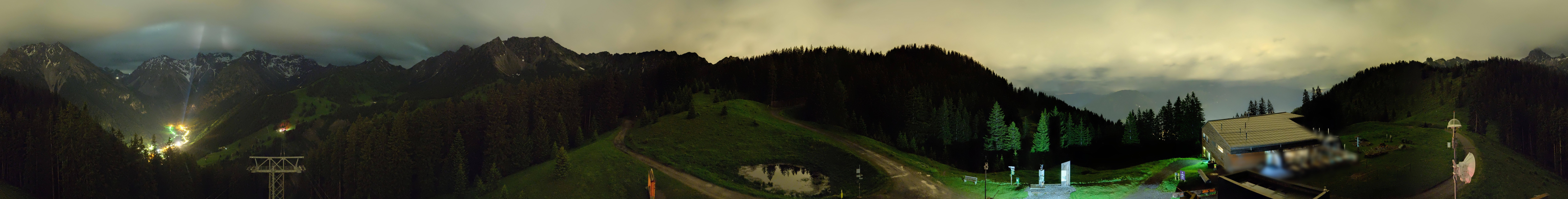 Archiv Foto Webcam Panoramablick Brandnertal, Vorarlberg
