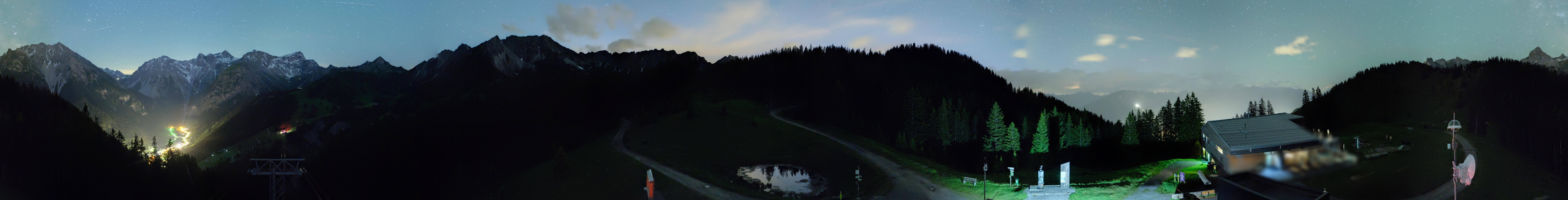Archiv Foto Webcam Panoramablick Brandnertal, Vorarlberg