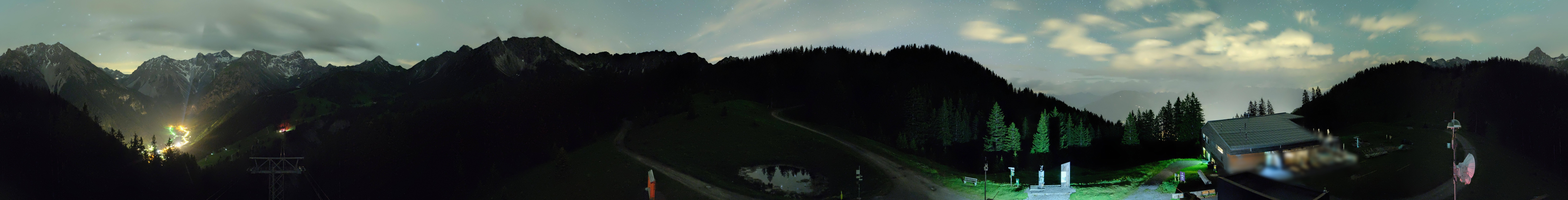 Archiv Foto Webcam Panoramablick Brandnertal, Vorarlberg