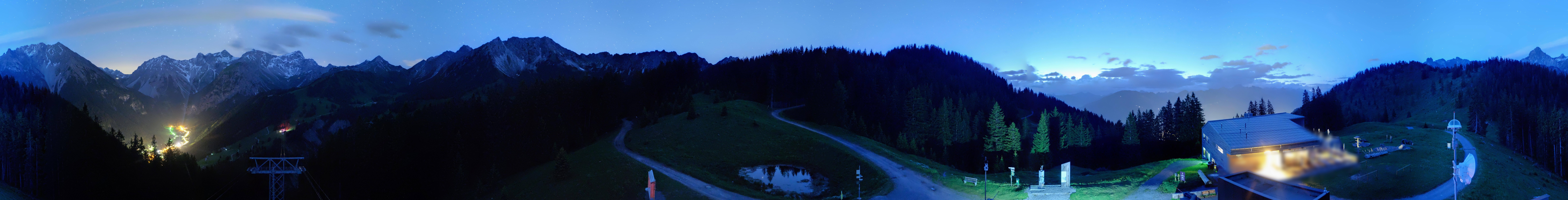 Archiv Foto Webcam Panoramablick Brandnertal, Vorarlberg