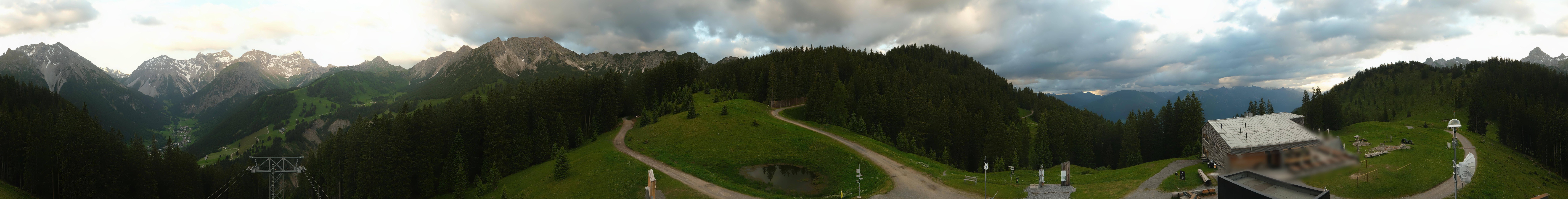 Archiv Foto Webcam Panoramablick Brandnertal, Vorarlberg