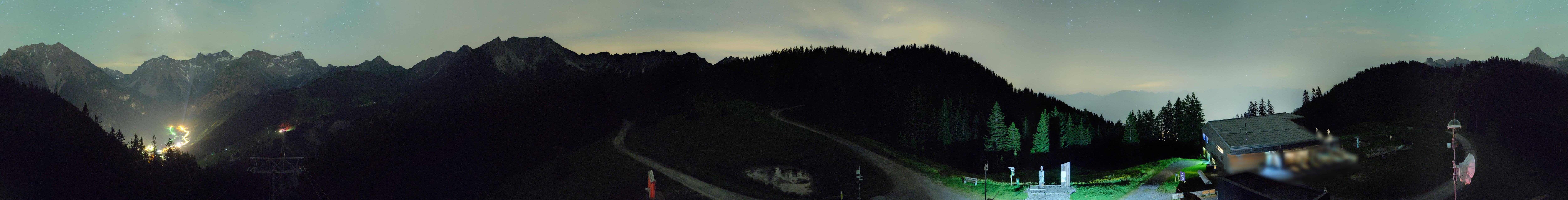 Archived image Webcam Panoramic view valley "Brandnertal", Vorarlberg