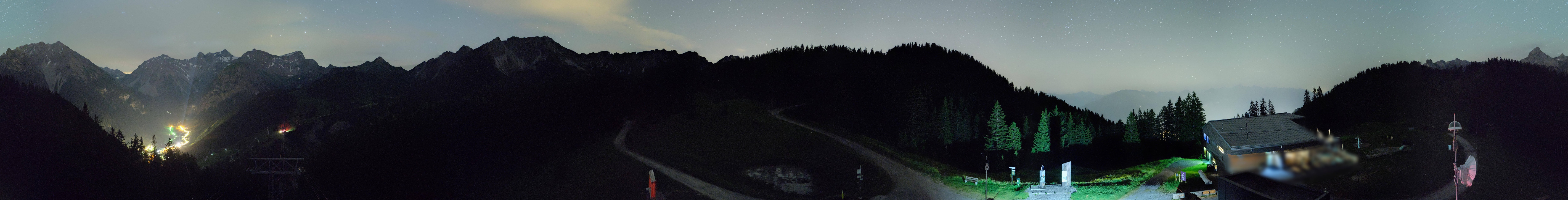 Archived image Webcam Panoramic view valley "Brandnertal", Vorarlberg