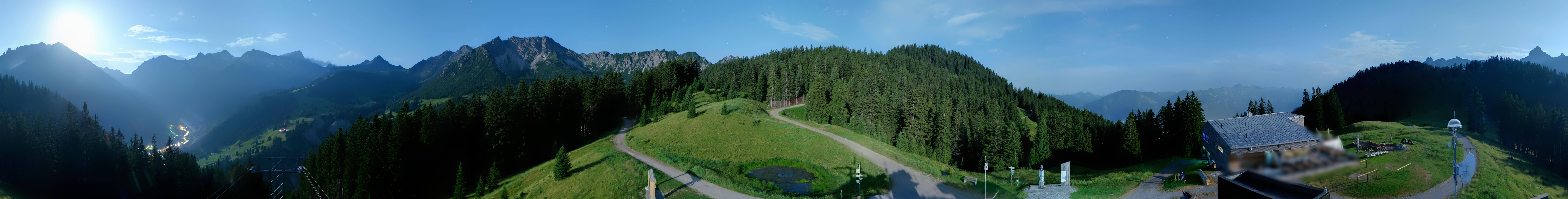 Archiv Foto Webcam Panoramablick Brandnertal, Vorarlberg