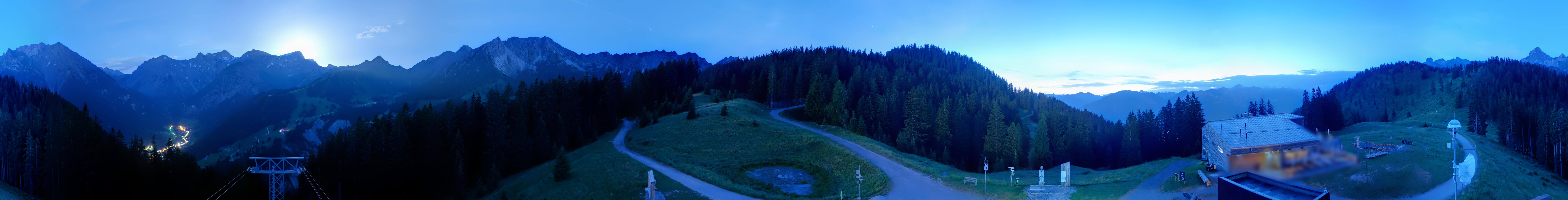 Archiv Foto Webcam Panoramablick Brandnertal, Vorarlberg