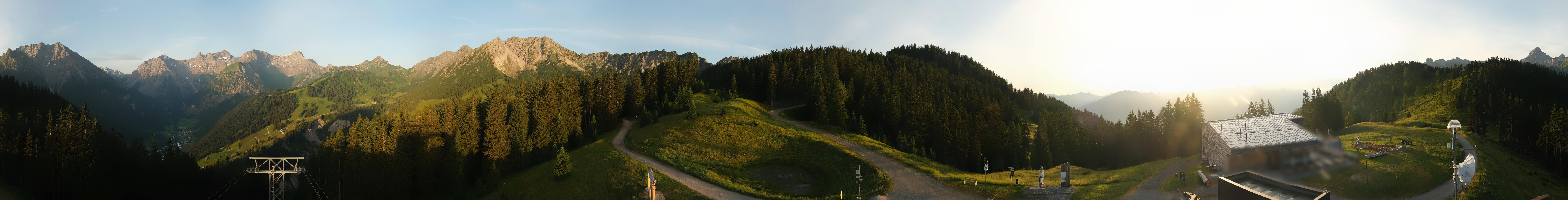 Archiv Foto Webcam Panoramablick Brandnertal, Vorarlberg