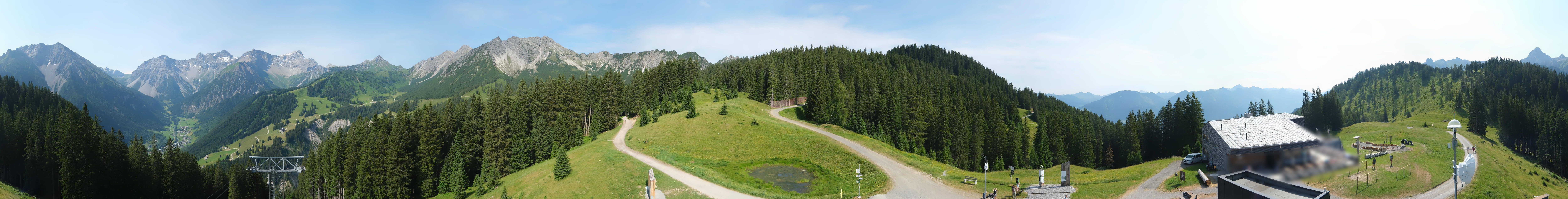 Archiv Foto Webcam Panoramablick Brandnertal, Vorarlberg