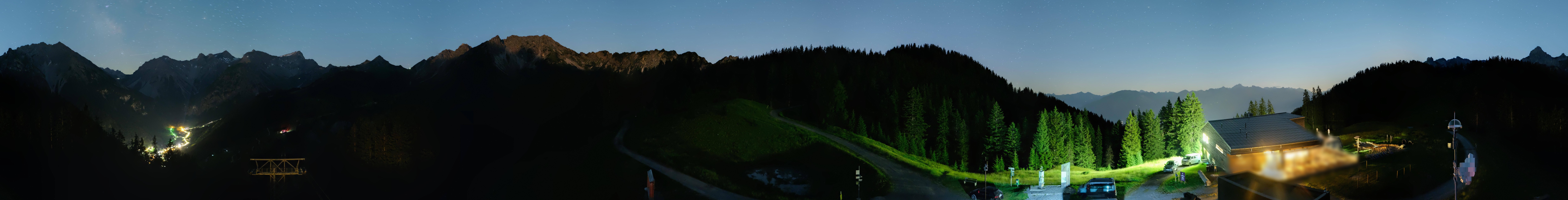 Archiv Foto Webcam Panoramablick Brandnertal, Vorarlberg