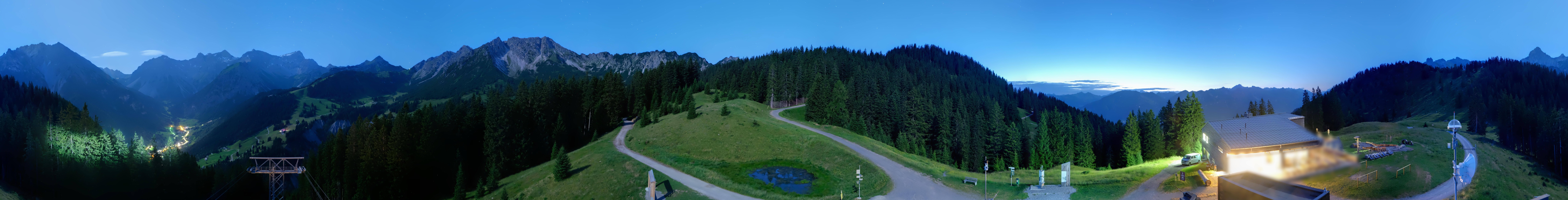 Archiv Foto Webcam Panoramablick Brandnertal, Vorarlberg