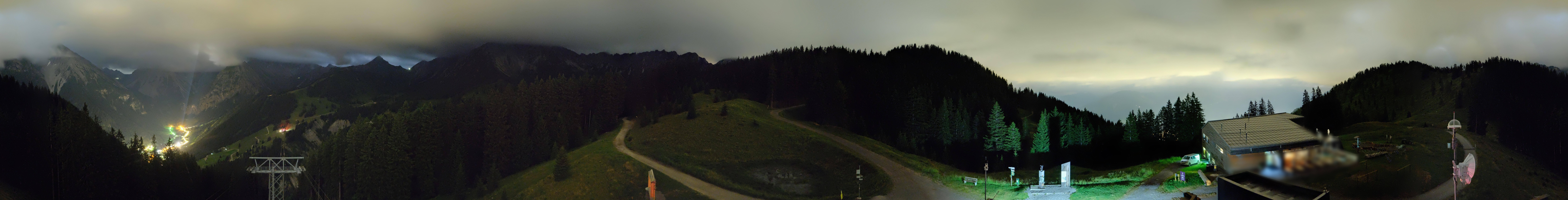 Archived image Webcam Panoramic view valley "Brandnertal", Vorarlberg