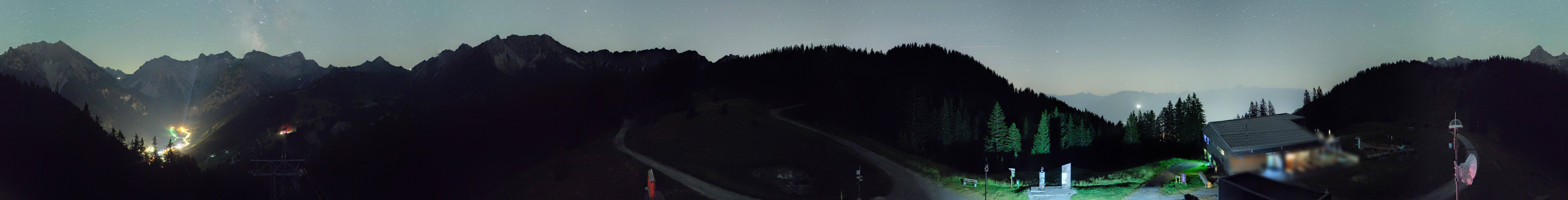 Archived image Webcam Panoramic view valley "Brandnertal", Vorarlberg