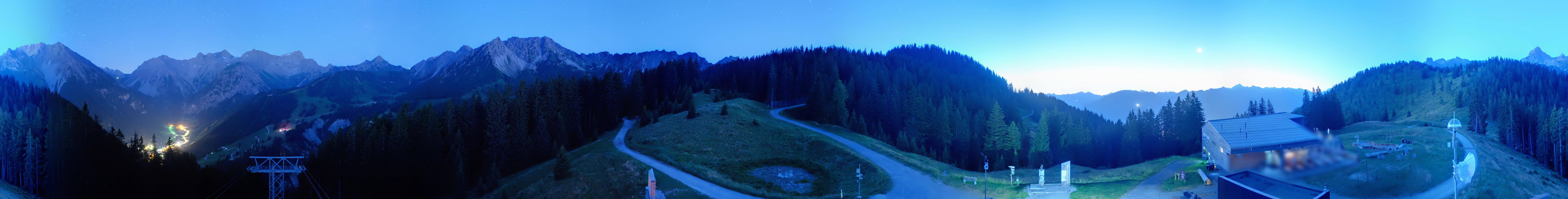 Archived image Webcam Panoramic view valley "Brandnertal", Vorarlberg