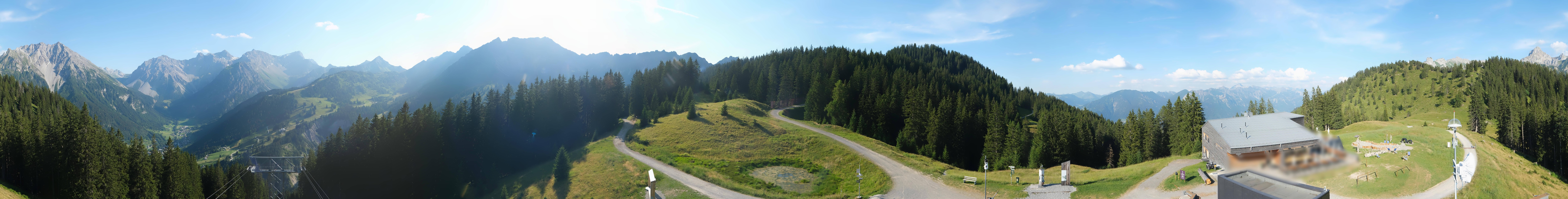 Archived image Webcam Panoramic view valley "Brandnertal", Vorarlberg
