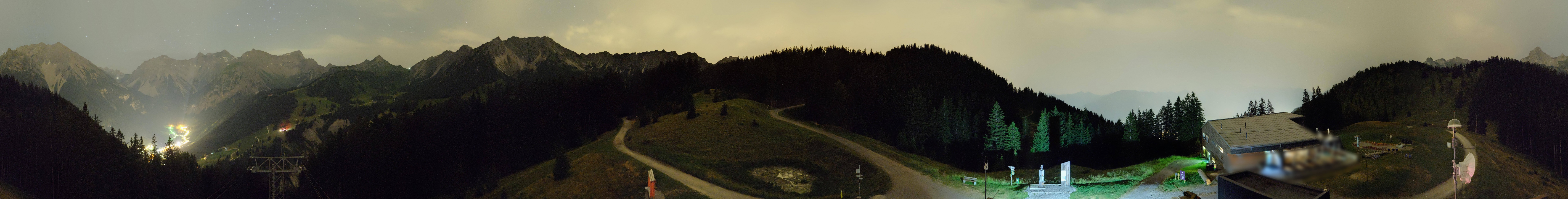 Archived image Webcam Panoramic view valley "Brandnertal", Vorarlberg