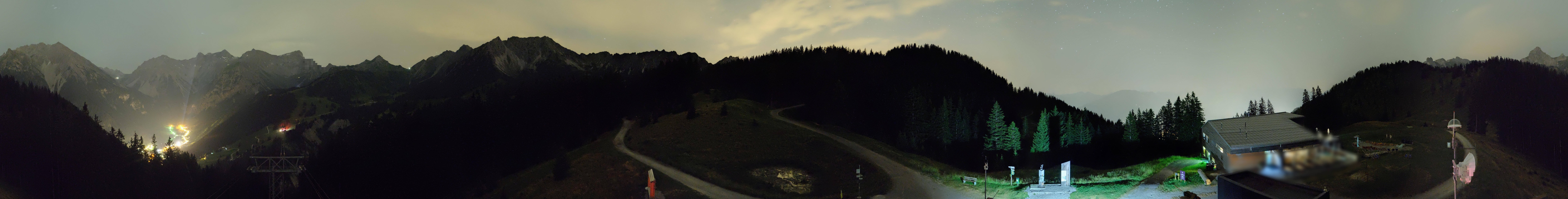 Archived image Webcam Panoramic view valley "Brandnertal", Vorarlberg