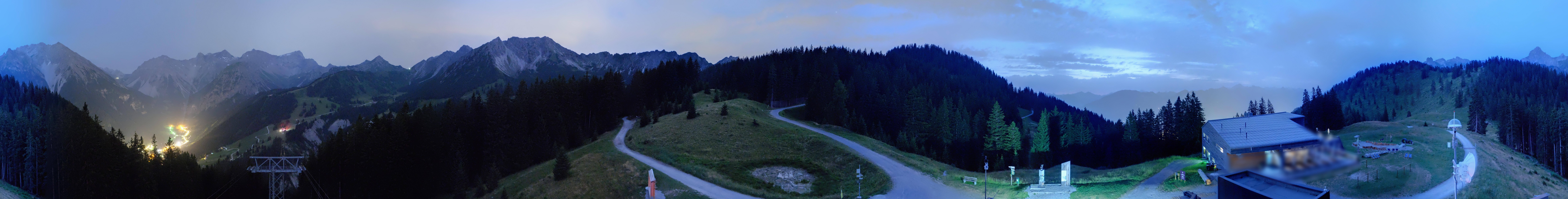 Archived image Webcam Panoramic view valley "Brandnertal", Vorarlberg