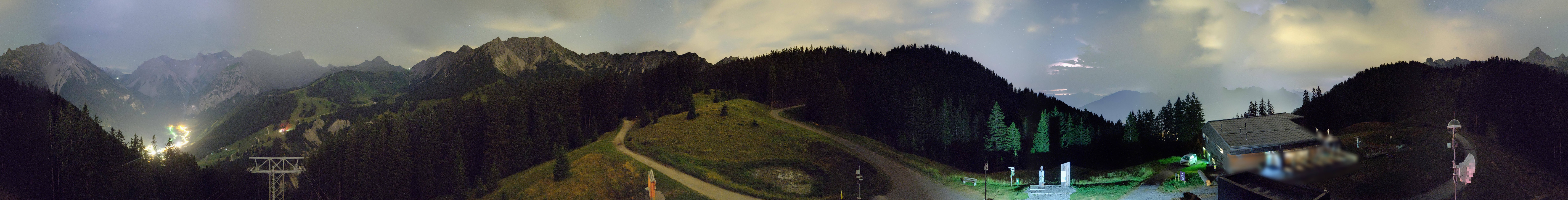 Archived image Webcam Panoramic view valley "Brandnertal", Vorarlberg