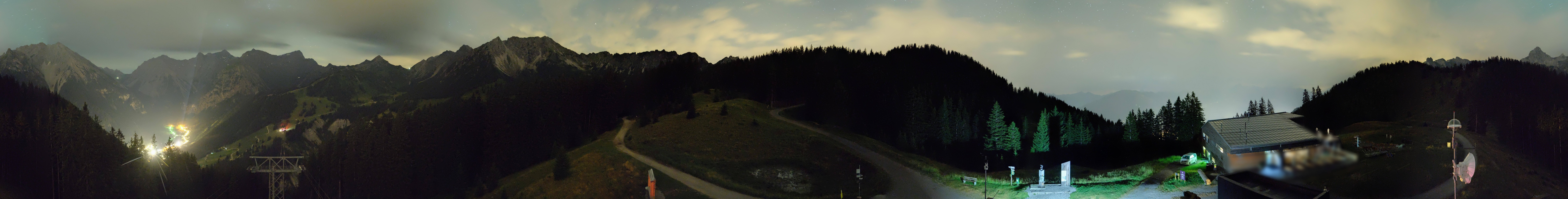 Archived image Webcam Panoramic view valley "Brandnertal", Vorarlberg