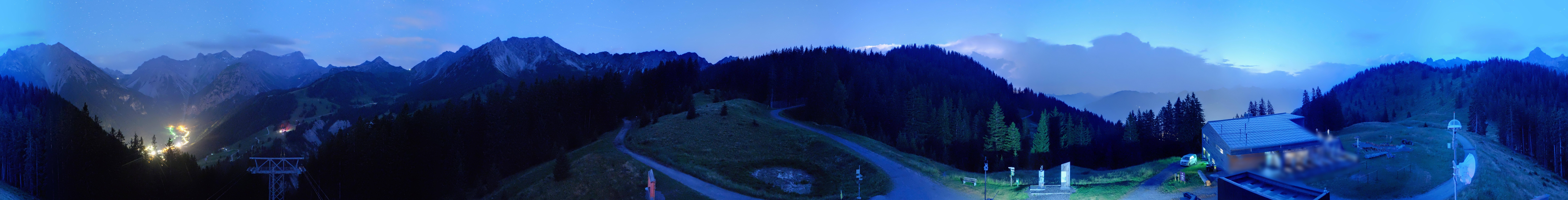 Archiv Foto Webcam Panoramablick Brandnertal, Vorarlberg