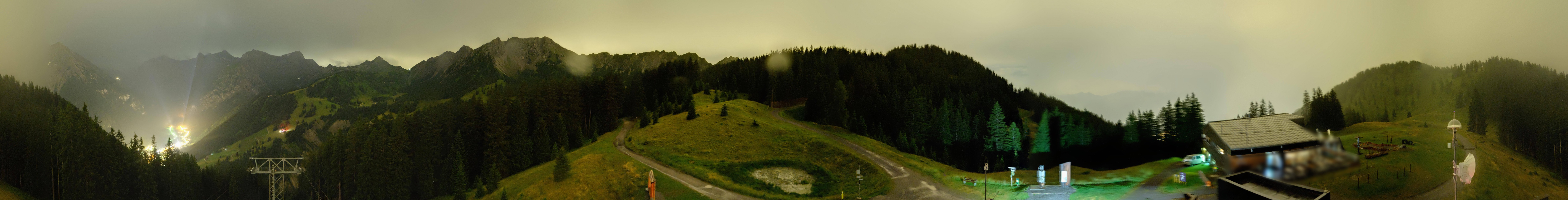 Archiv Foto Webcam Panoramablick Brandnertal, Vorarlberg