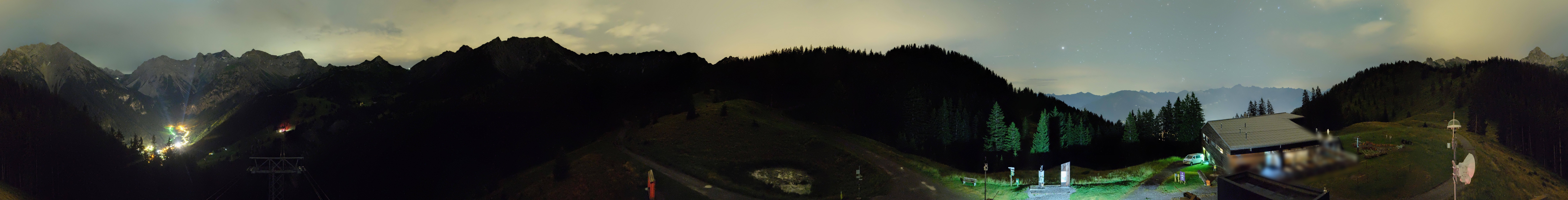 Archiv Foto Webcam Panoramablick Brandnertal, Vorarlberg