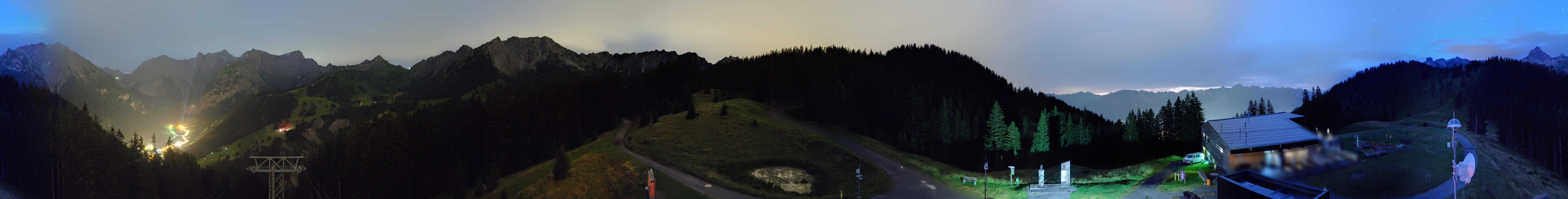 Archiv Foto Webcam Panoramablick Brandnertal, Vorarlberg