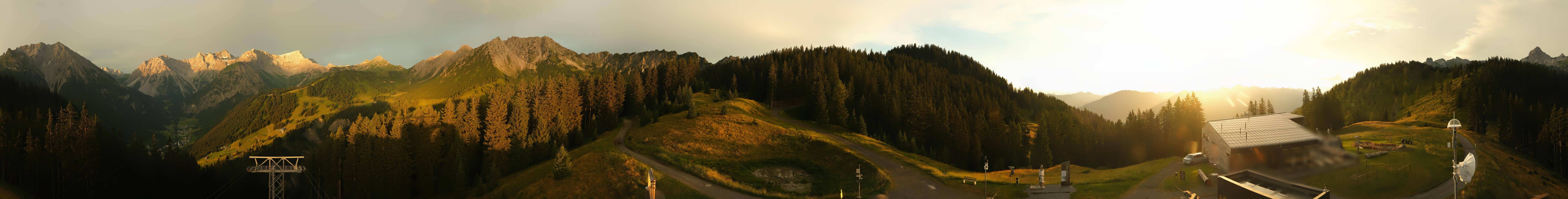 Archiv Foto Webcam Panoramablick Brandnertal, Vorarlberg