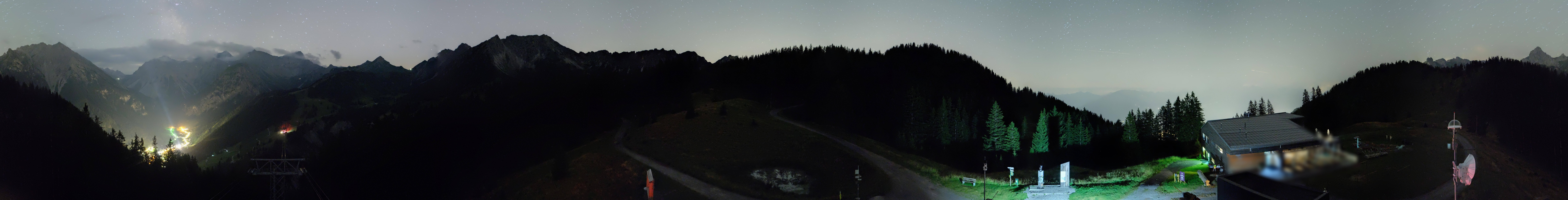 Archiv Foto Webcam Panoramablick Brandnertal, Vorarlberg