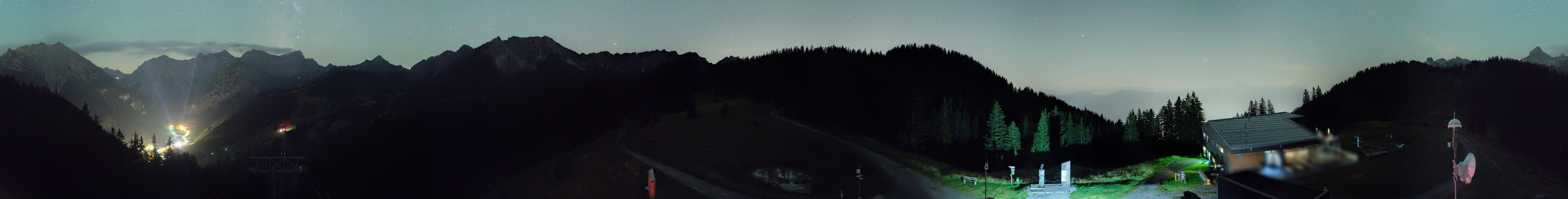 Archiv Foto Webcam Panoramablick Brandnertal, Vorarlberg
