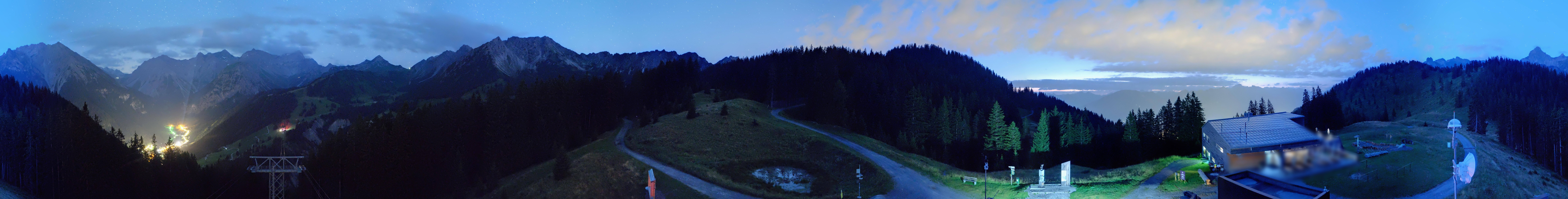 Archiv Foto Webcam Panoramablick Brandnertal, Vorarlberg