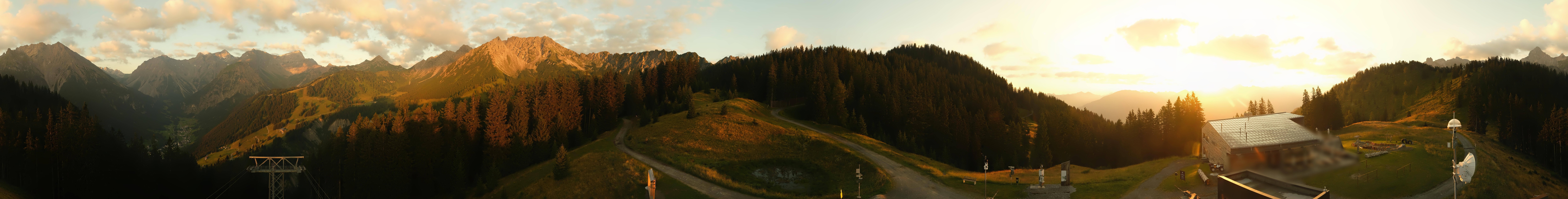 Archiv Foto Webcam Panoramablick Brandnertal, Vorarlberg