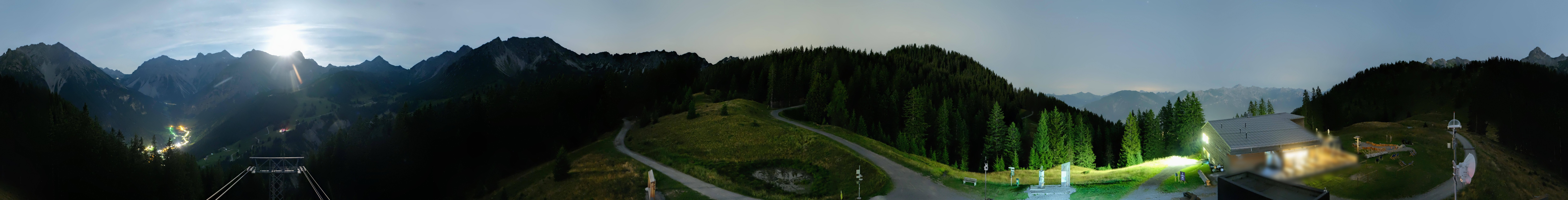 Archiv Foto Webcam Panoramablick Brandnertal, Vorarlberg