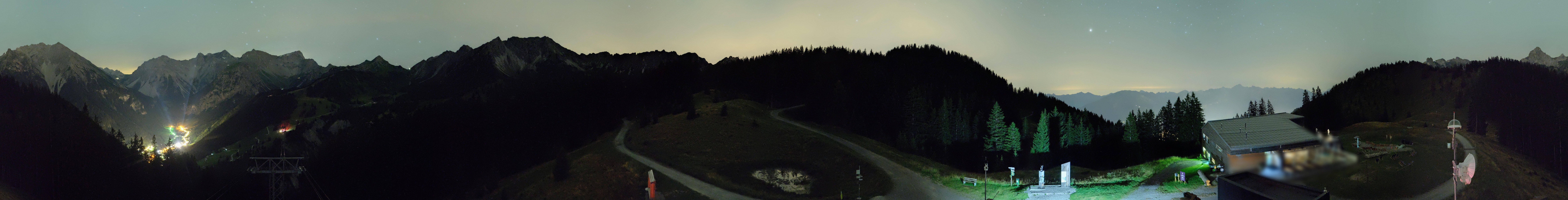 Archiv Foto Webcam Panoramablick Brandnertal, Vorarlberg