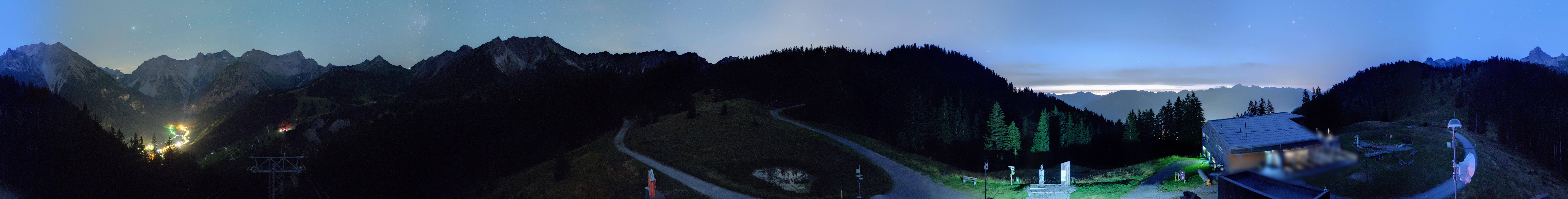 Archiv Foto Webcam Panoramablick Brandnertal, Vorarlberg