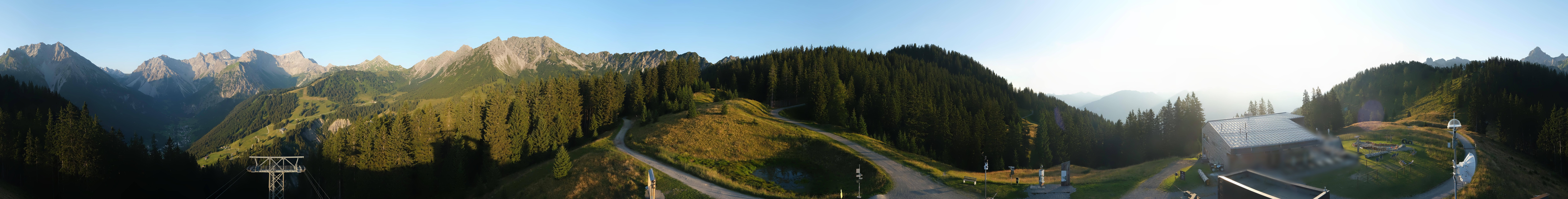 Archiv Foto Webcam Panoramablick Brandnertal, Vorarlberg