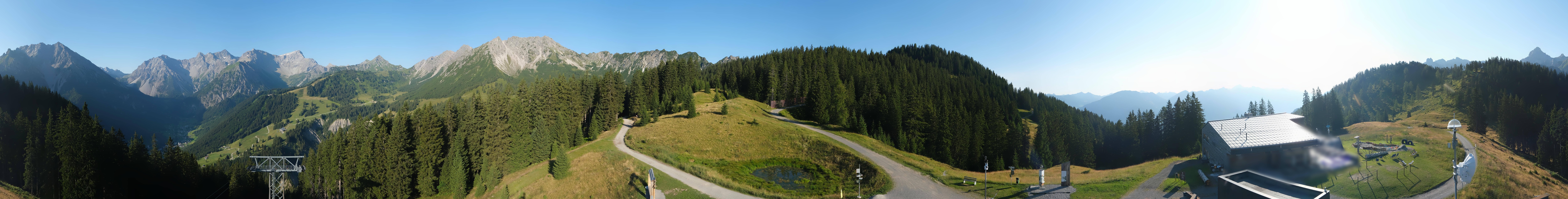 Archiv Foto Webcam Panoramablick Brandnertal, Vorarlberg