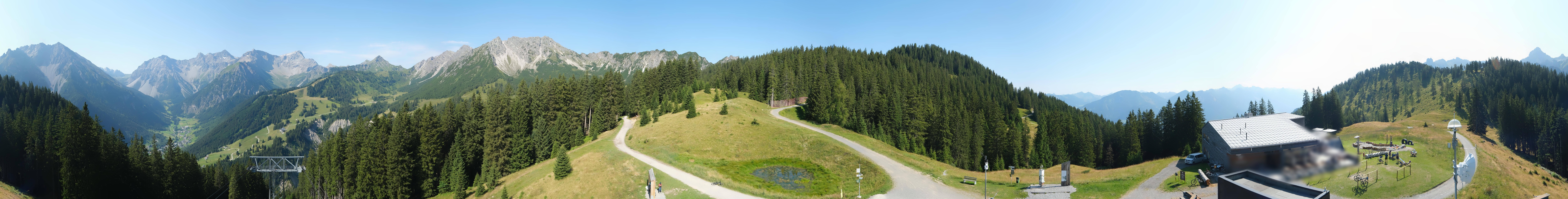 Archiv Foto Webcam Panoramablick Brandnertal, Vorarlberg