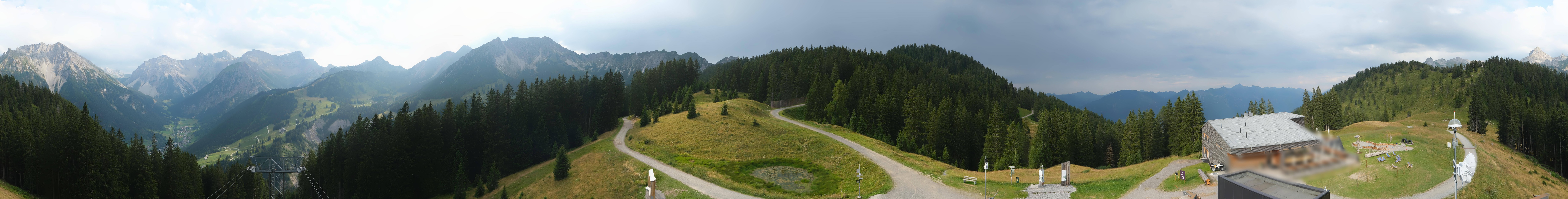 Archiv Foto Webcam Panoramablick Brandnertal, Vorarlberg