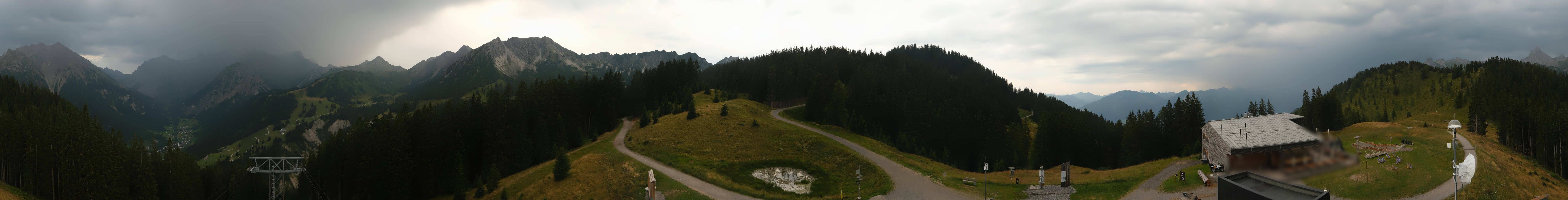 Archiv Foto Webcam Panoramablick Brandnertal, Vorarlberg