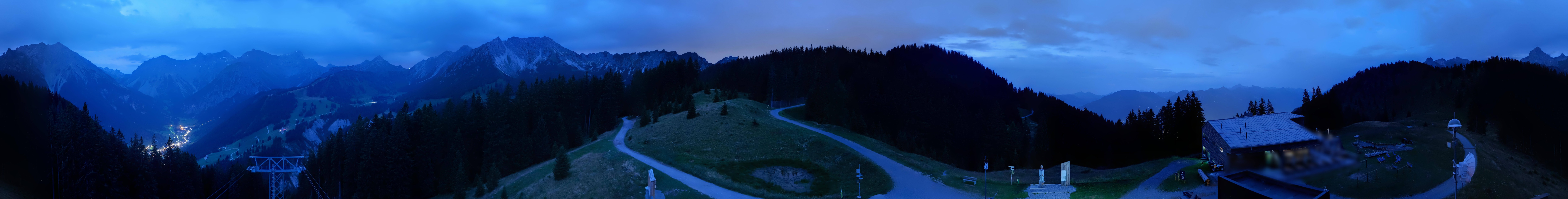 Archiv Foto Webcam Panoramablick Brandnertal, Vorarlberg