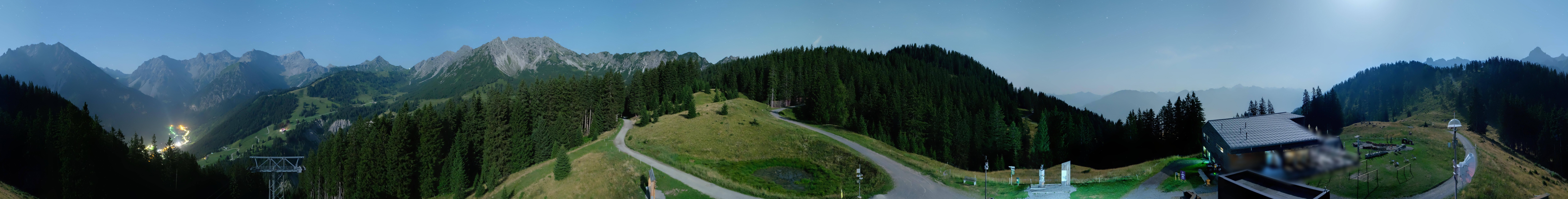 Archiv Foto Webcam Panoramablick Brandnertal, Vorarlberg