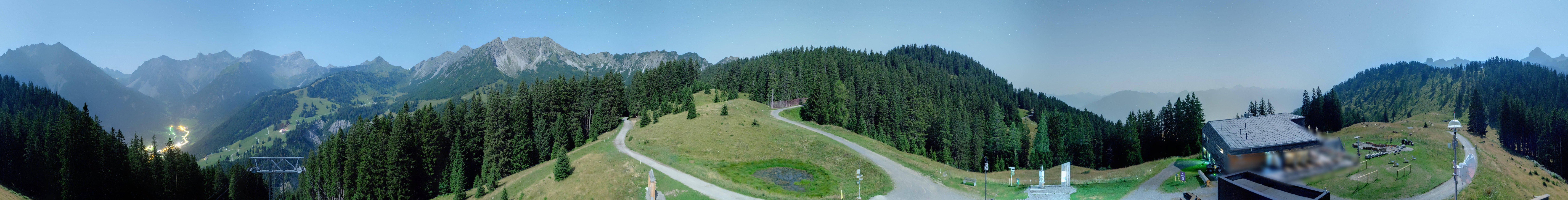 Archiv Foto Webcam Panoramablick Brandnertal, Vorarlberg